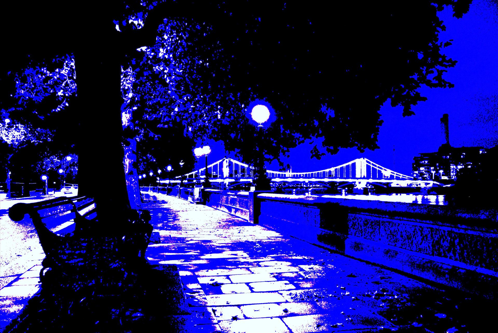 London Embankment 2 - Romantic Photo of London by PopArtMediaProductions
